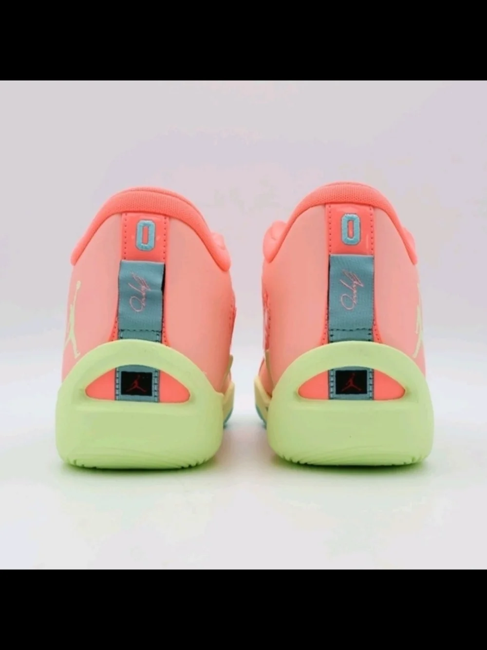 Jordan Women’s Low-Top Sneakers - Coral & Mint